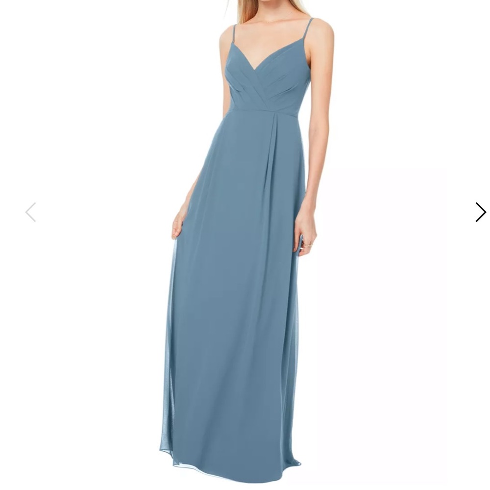 Bill Levkoff Bridesmaid Gown For Wedding Slate